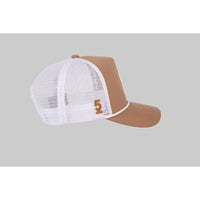 Initial Golf Trucker Hat (Khaki)