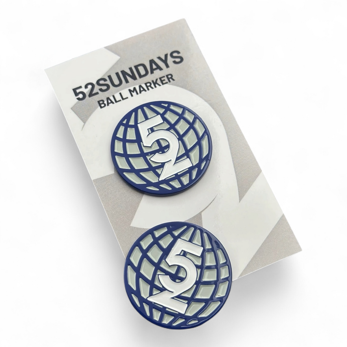 52 Globe Golf Ball Marker Packaging