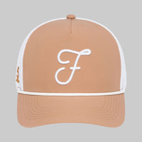 Initial Golf Trucker Hat (Khaki)