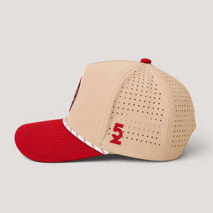 The Ball Hog Classic Red | Tan