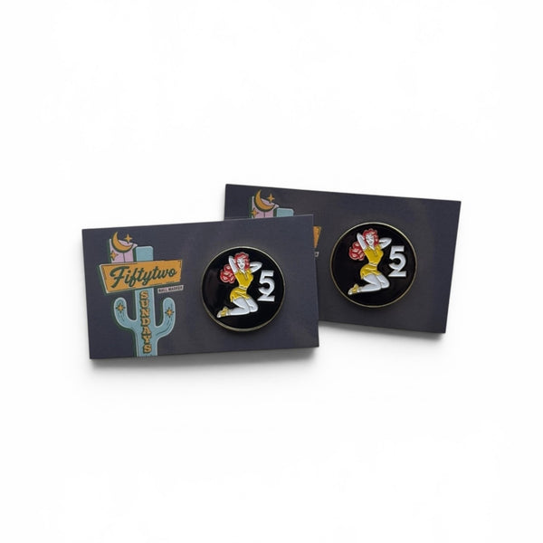 Betty Bogey Ball Marker Packaging