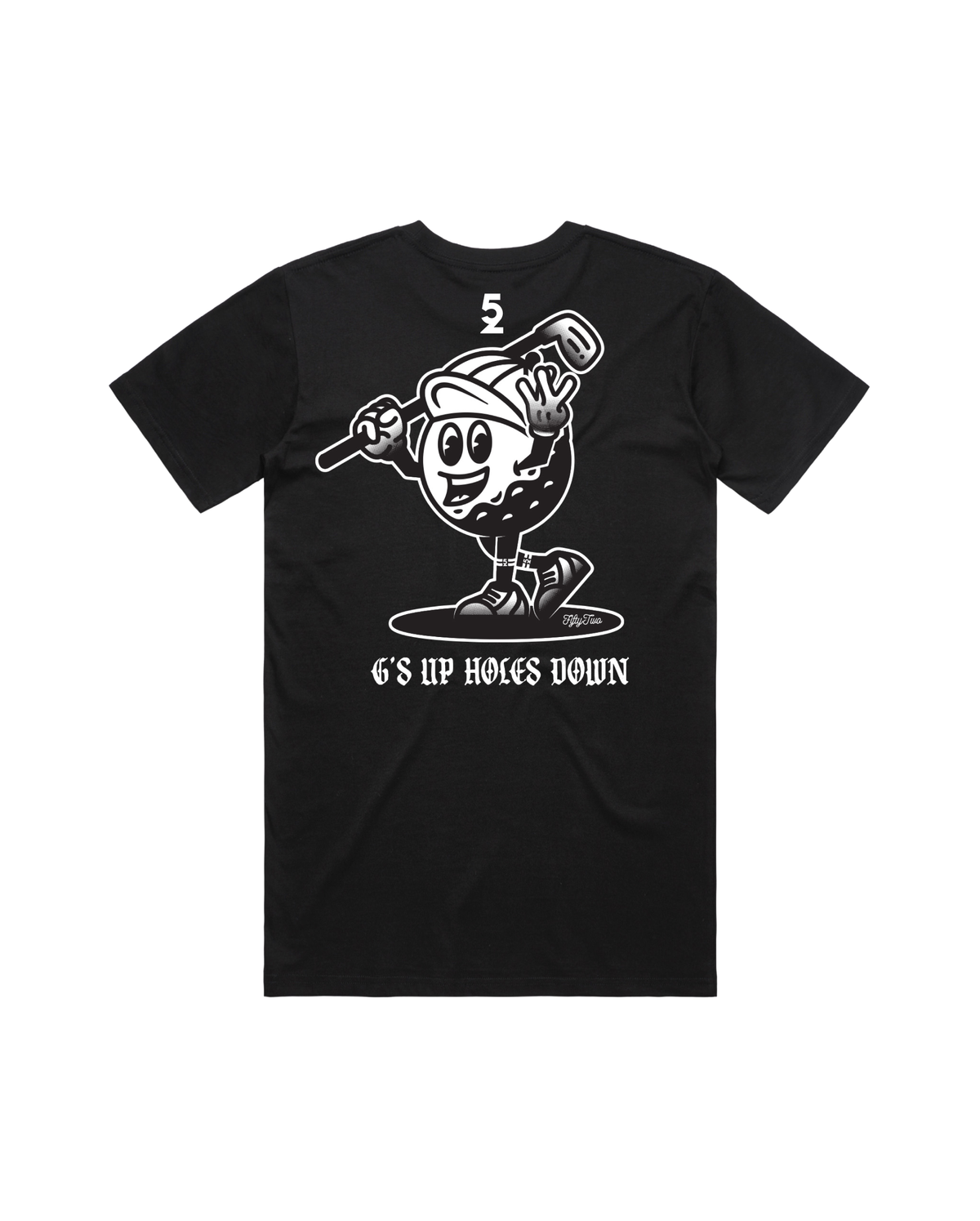 G's Up Holes Down T-Shirt (Black)