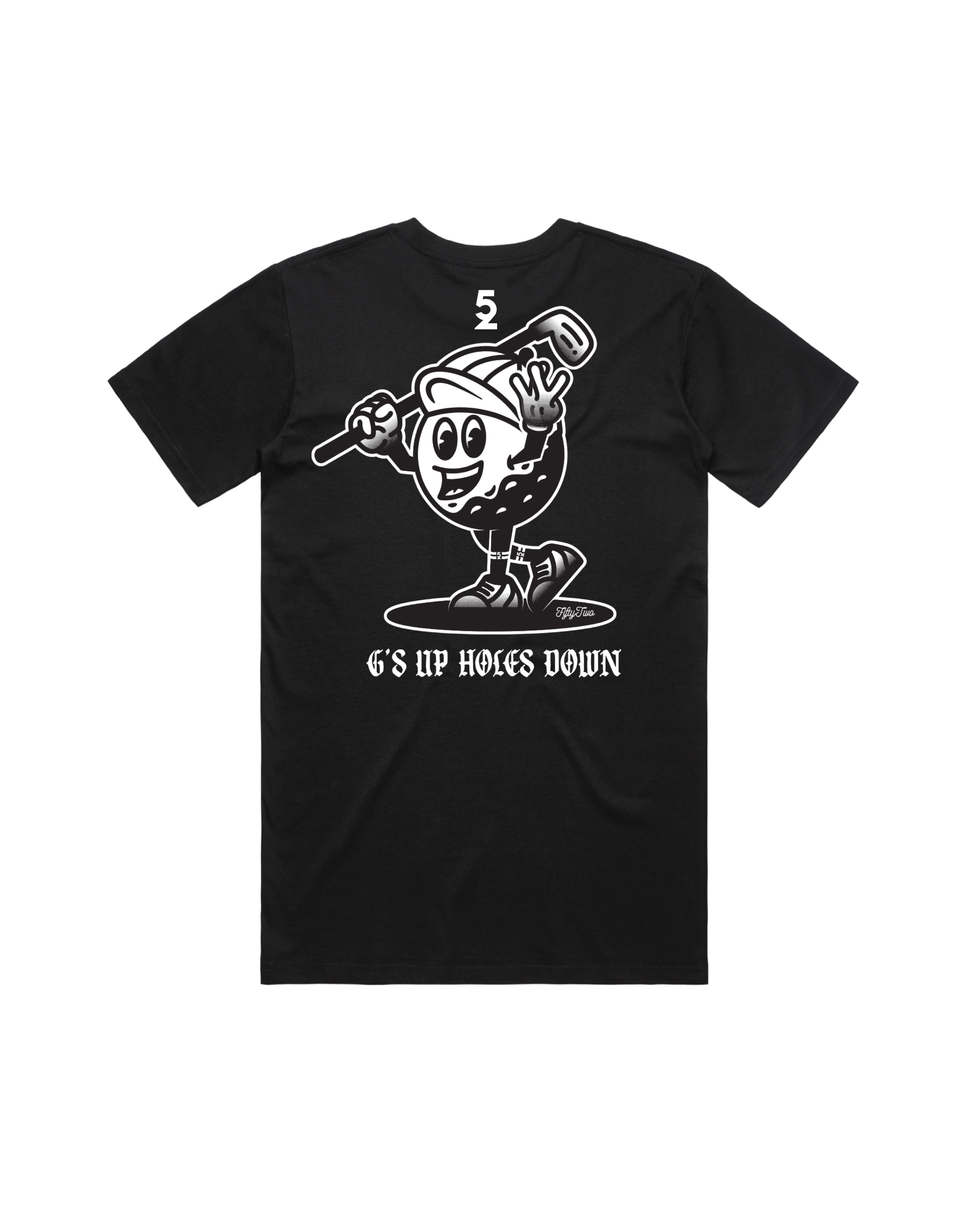 G's Up Holes Down T-Shirt (Black)
