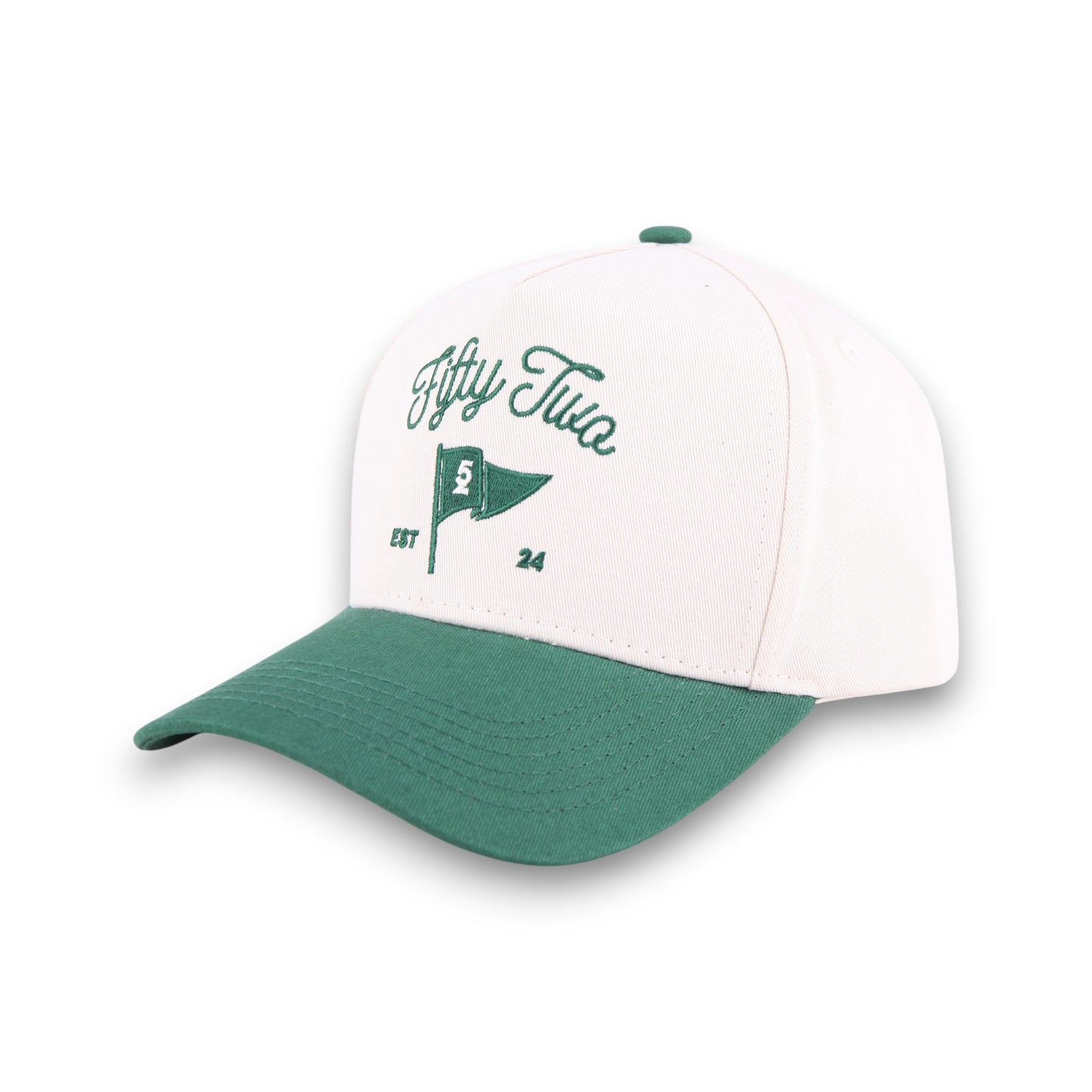 Club No.52 - Cream | Green (Pre-Order Shipping on or before August 10th)