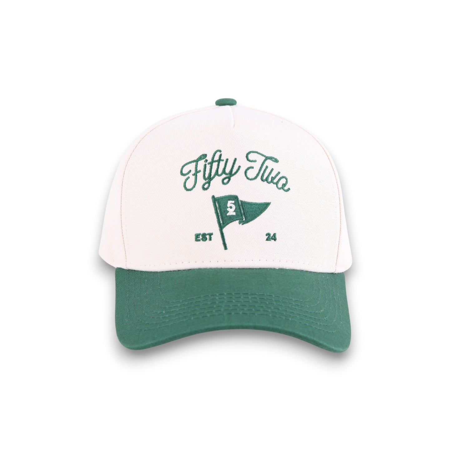 Club No.52 - Cream | Green (Pre-Order Shipping on or before August 10th)