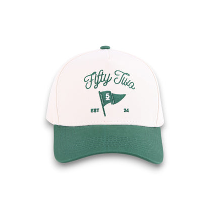 Club No.52 - Cream | Green (Pre-Order Shipping on or before August 10th)