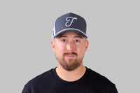 Initial Golf Trucker Hat (Petro Blue)