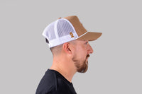 Initial Golf Trucker Hat (Khaki)
