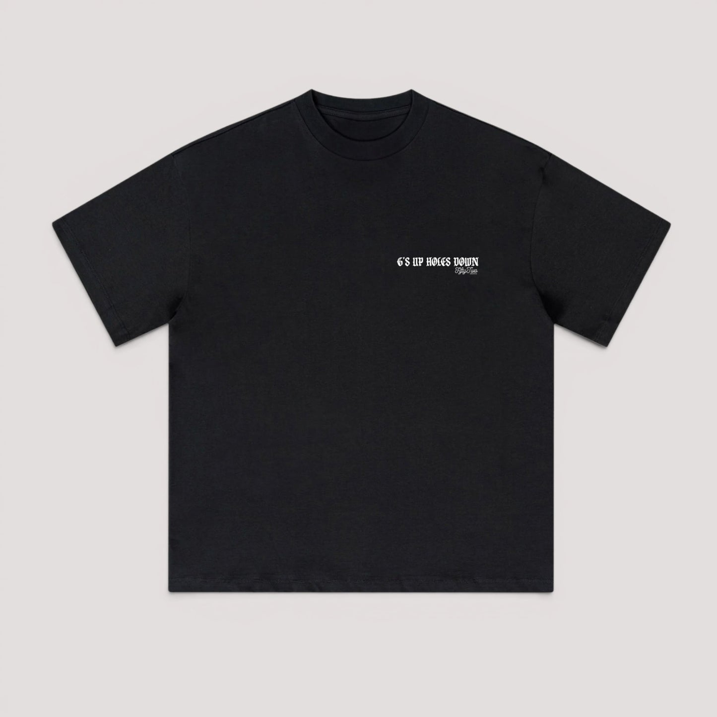 G's Up Holes Down Tee - Black