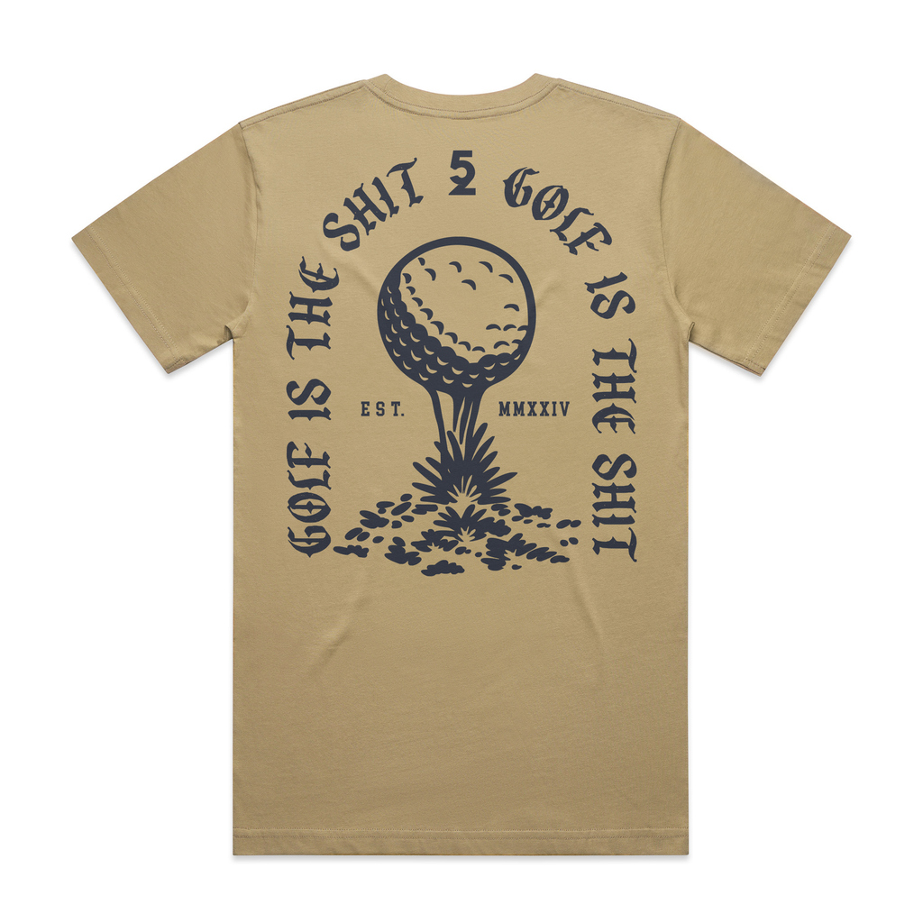 Golf Is The Shit T-Shirt (Khaki)
