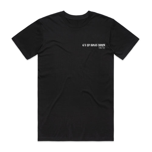 G's Up Holes Down T-Shirt (Black)