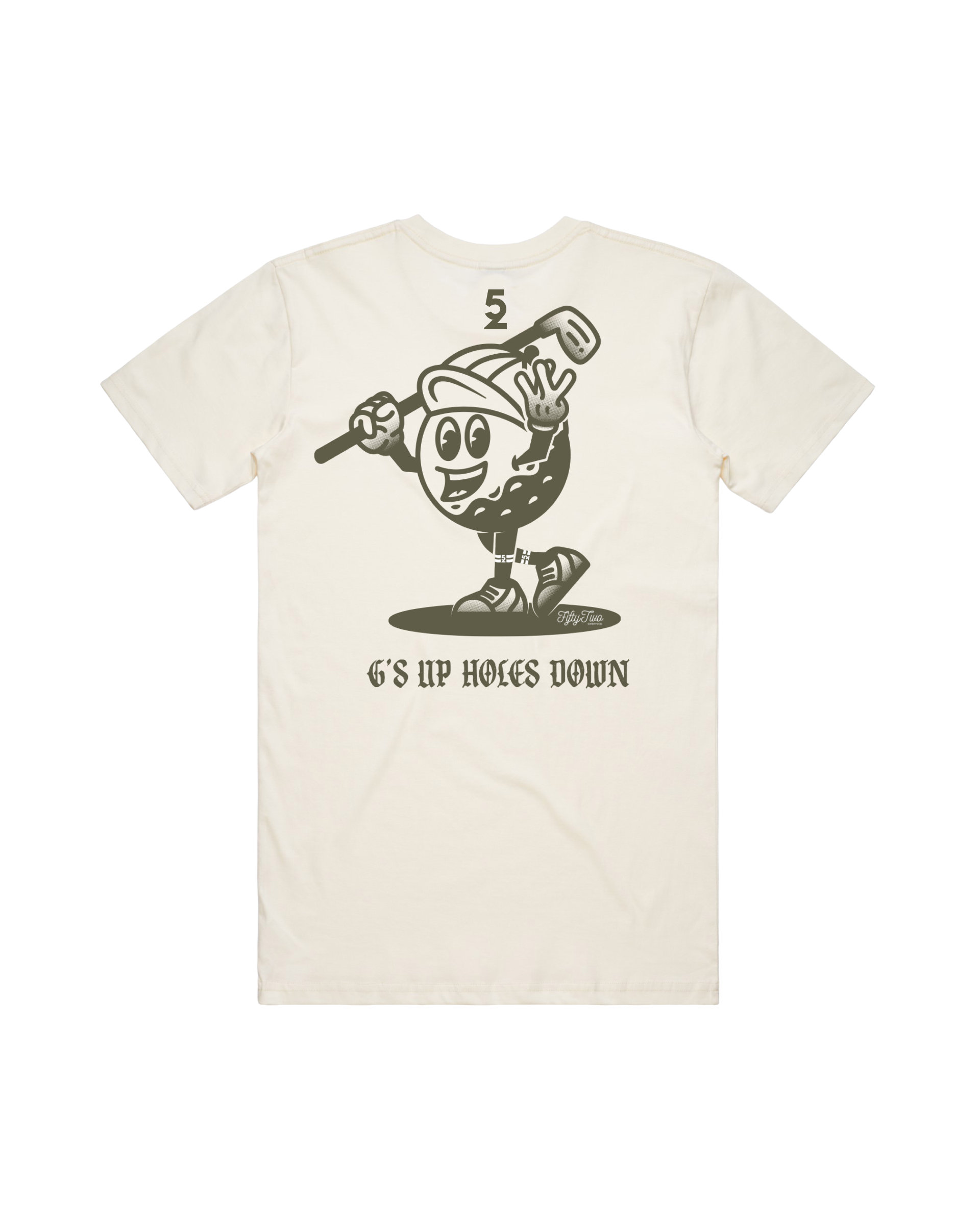 G's Up Holes Down T-Shirt (Natural)