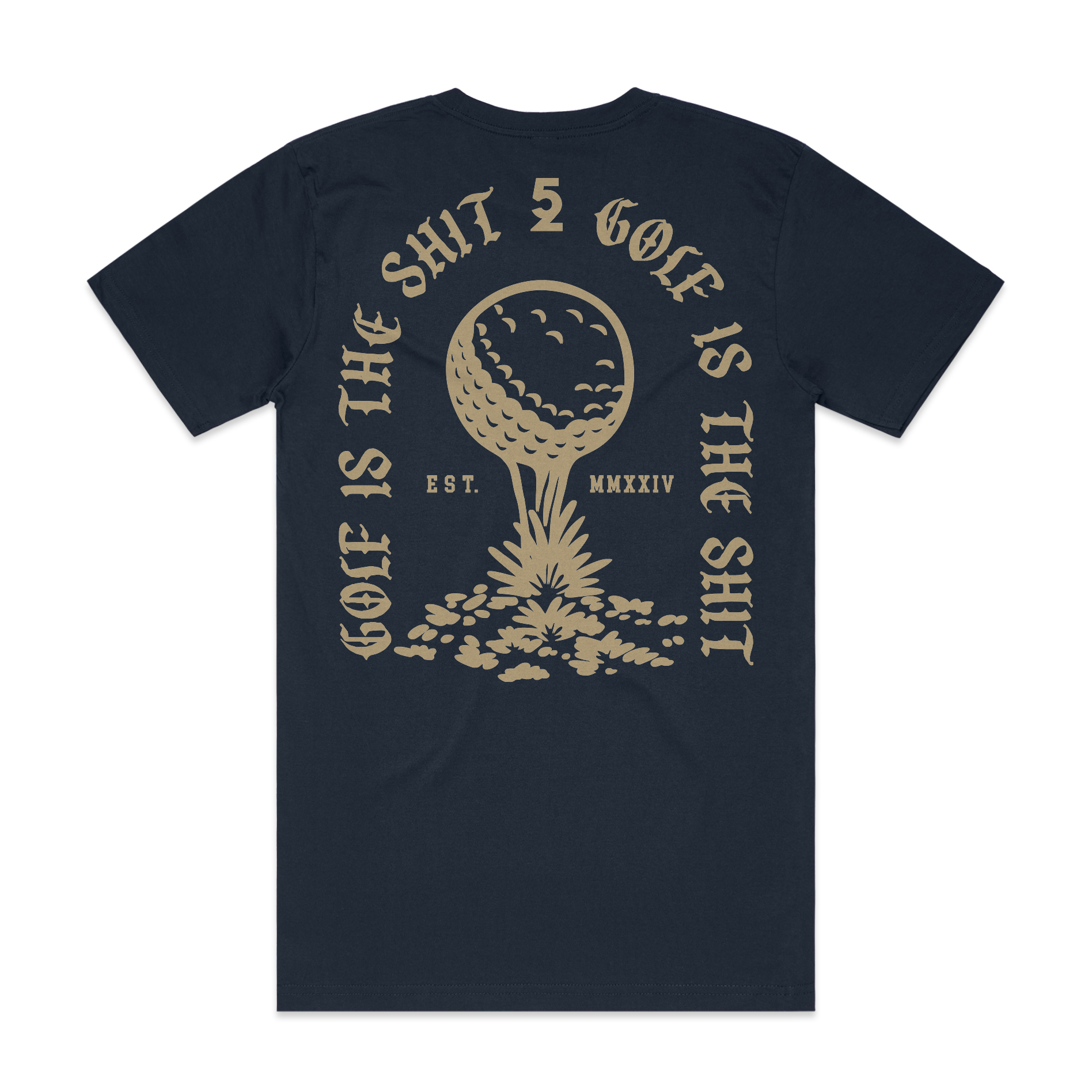 Golf Is The Shit T-Shirt (Navy)