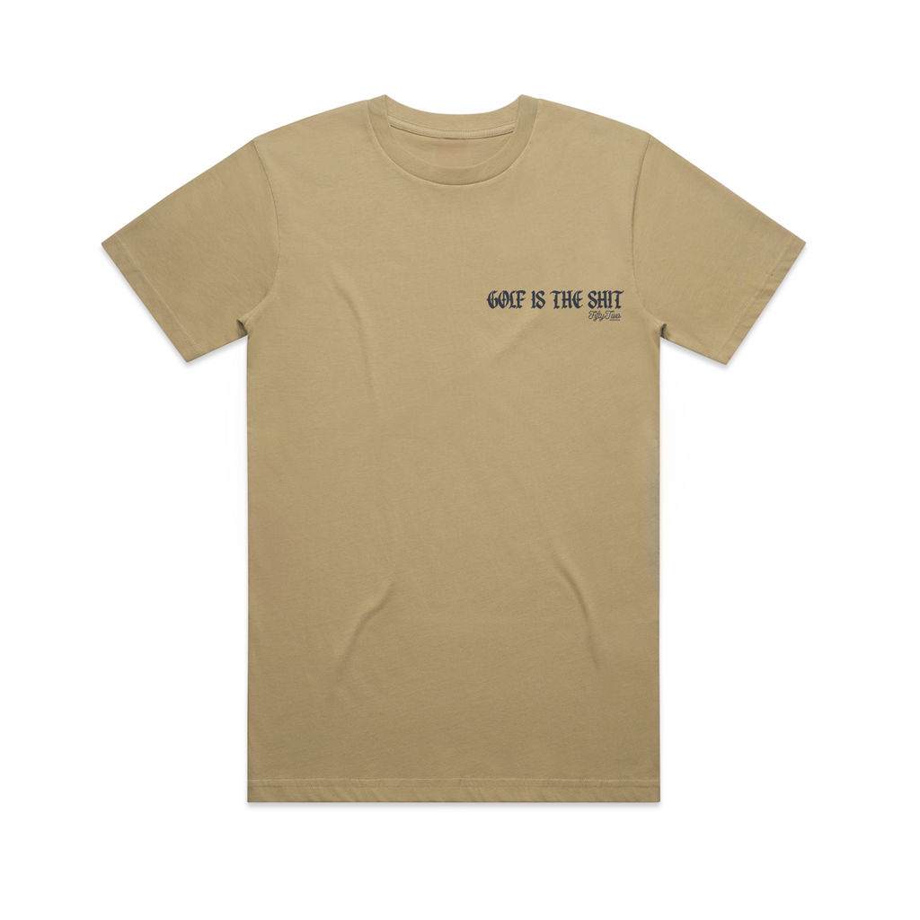 Golf Is The Shit T-Shirt (Khaki)