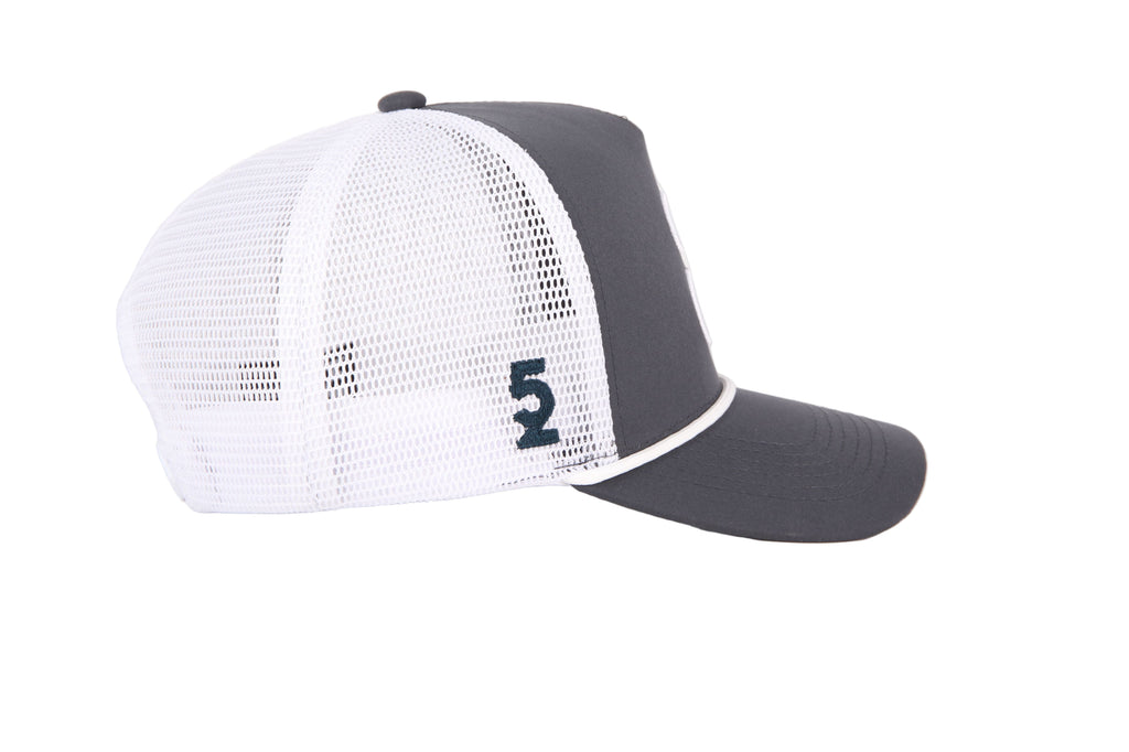 Initial Golf Trucker Hat (Petro Blue)